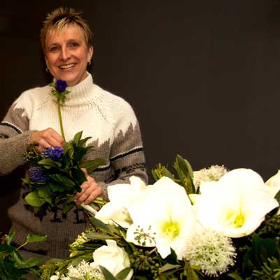 Susan de Vreugd, zelfstandig bloemist bij About Flowers